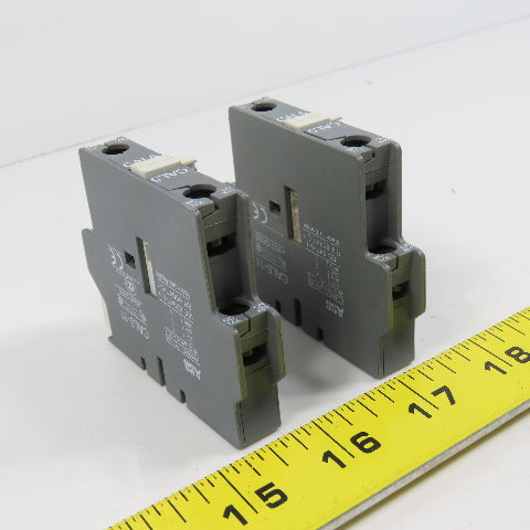 ABB CAL5-11 Auxiliary Contact Block A600 Q300 16A Lot Of 2