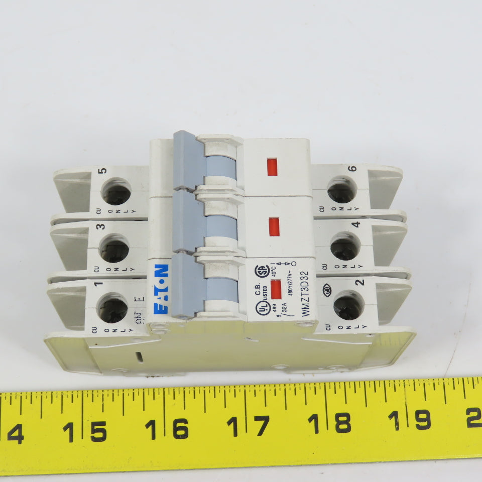 Eaton WMZT3D32 32A 3-Pole Circuit Breaker 480Y/277V