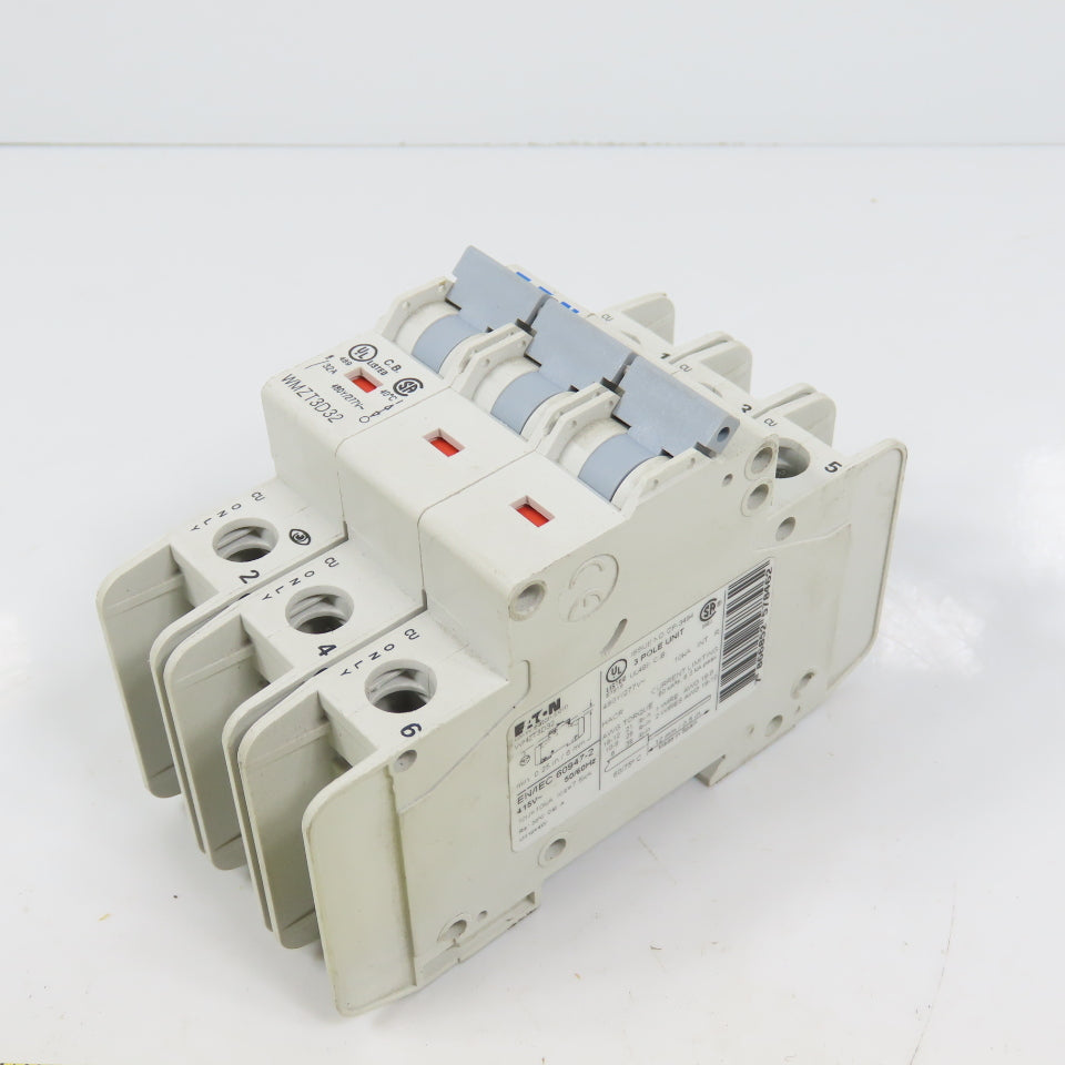 Eaton WMZT3D32 32A 3-Pole Circuit Breaker 480Y/277V