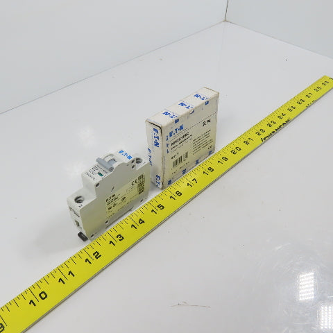 Eaton WMZS1D02 D SP UL1077 2A 1-Pole Rail Mount Circuit Breaker 230/400VAC NEW
