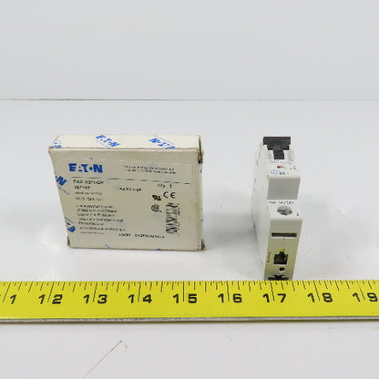 Eaton FAZ-D2/1-SP 2A Single Pole Rail Mount Circuit Breaker 230-415V NEW