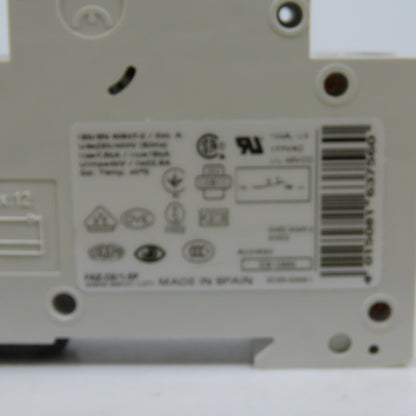 Eaton FAZ-C3/1-SP 3A Single Pole Rail Mount Circuit Breaker 230-400V NEW