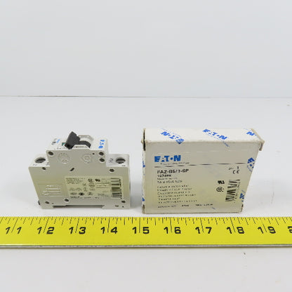 Eaton FAZ-B5/1-SP 5A Single Pole Rail Mount Circuit Breaker 230-400V NEW