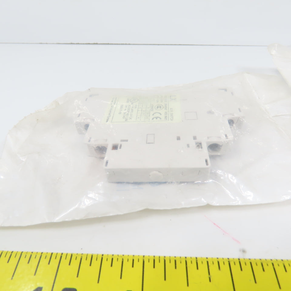LS Industrial MMS-LX-02 Side Mounting Auxiliary Switch 2NC Lot Of 2 NEW
