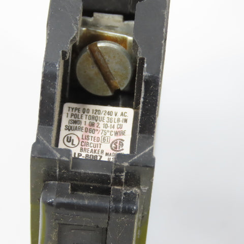 Square D Type QO 20A Single Pole Plug-On Circuit Breakers Lot Of 3