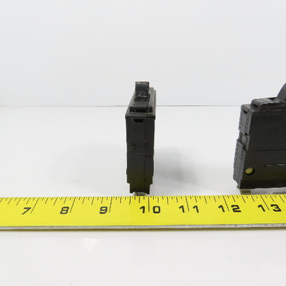 Square D Type QO 20A Single Pole Plug-On Circuit Breakers Lot Of 3