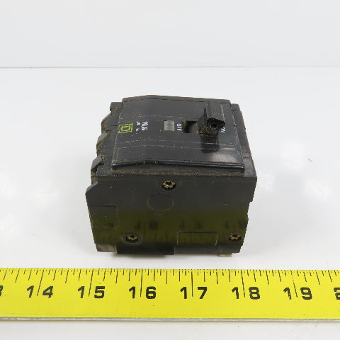 Square D MJ-5438 Type QO 20A 3-Pole Plug-On Circuit Breaker 240VAC