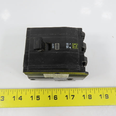 Square D MJ-5438 Type QO 20A 3-Pole Plug-On Circuit Breaker 240VAC