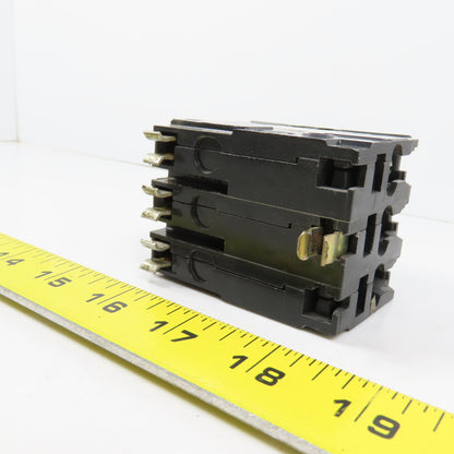 Square D MJ-5438 Type QO 20A 3-Pole Plug-On Circuit Breaker 240VAC