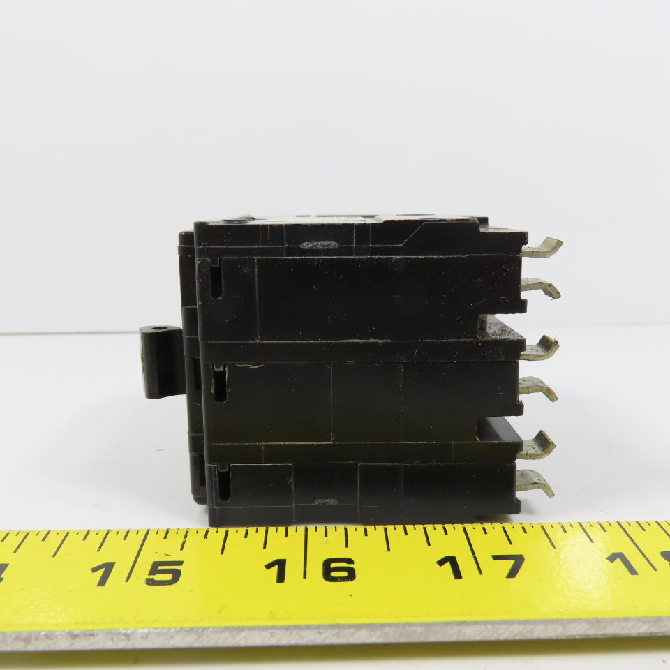 Square D MJ-5438 Type QO 20A 3-Pole Plug-On Circuit Breaker 240VAC