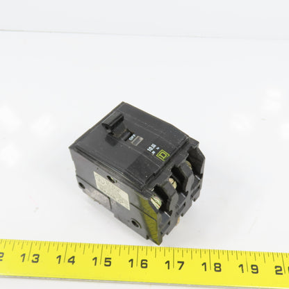 Square D MJ-5438 Type QO 20A 3-Pole Plug-On Circuit Breaker 240VAC