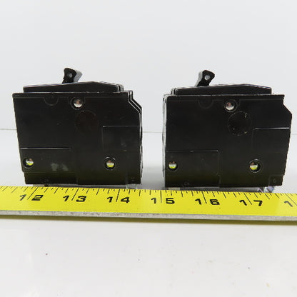 Square D Type QO 30A 2-Pole Plug-On Circuit Breaker Lot Of 2