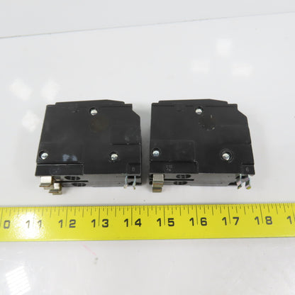 Square D Type QO 30A 2-Pole Plug-On Circuit Breaker Lot Of 2