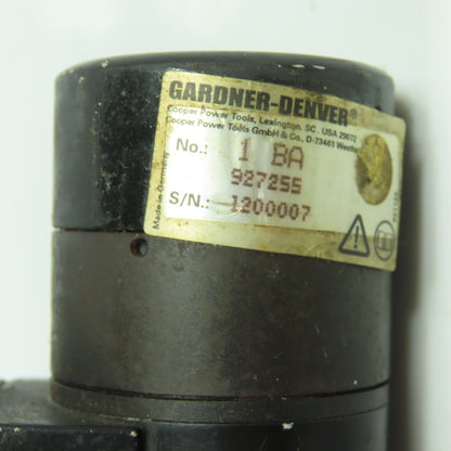 Gardner Denver 1VA 930381 1BA 927255 Cooper Electric Nutrunner 3/8" Drive