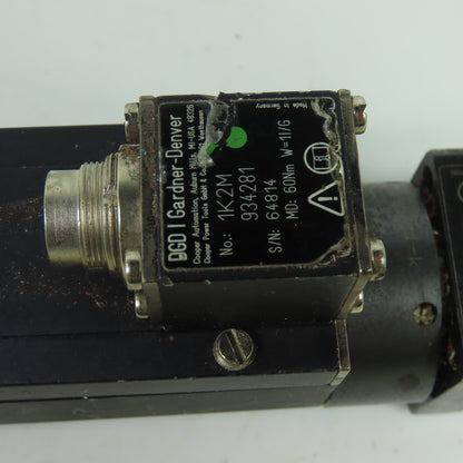 Gardner Denver 1B050A 927342 1BB 933871 Cooper Electric Nutrunner Splined End