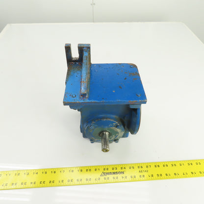 Reliance 56WG16B 50:1 Ratio Right Angle Gear Reducer 1/3HP 35RPM Output