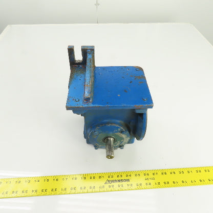 Reliance 56WG16B 50:1 Ratio Right Angle Gear Reducer 1/3HP 35RPM Output