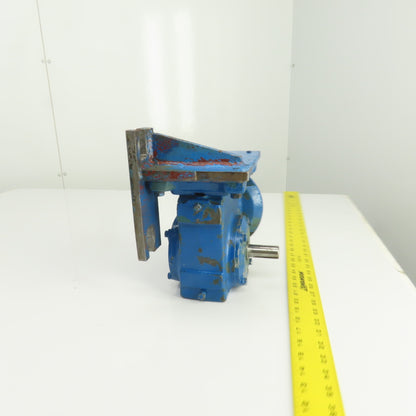 Reliance 56WG16B 50:1 Ratio Right Angle Gear Reducer 1/3HP 35RPM Output