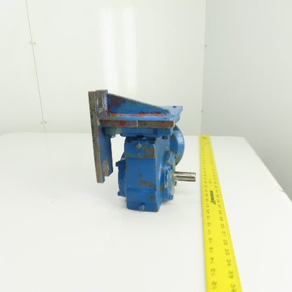 Reliance 56WG16B 50:1 Ratio Right Angle Gear Reducer 1/3HP 35RPM Output