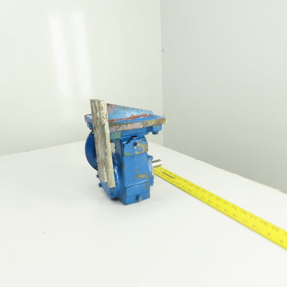Reliance 56WG16B 50:1 Ratio Right Angle Gear Reducer 1/3HP 35RPM Output