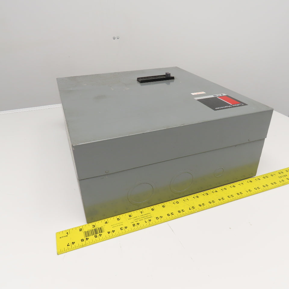 Cutler Hammer Reversing Starter Electrical Enclosure Only 17" x 18" x 7-1/2"