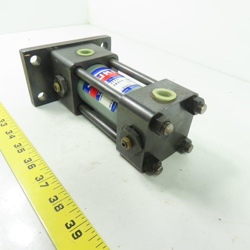 Yuken CJT70-FA40B30B-ABD Double Acting Hydraulic Cylinder 40mm Bore 30mm Stroke