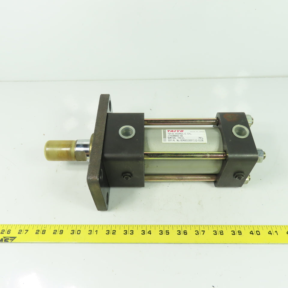Taiyo 70H-8 1FA63BB60-AB Double Acting Hydraulic Cylinder 63mm Bore 60mm Stroke