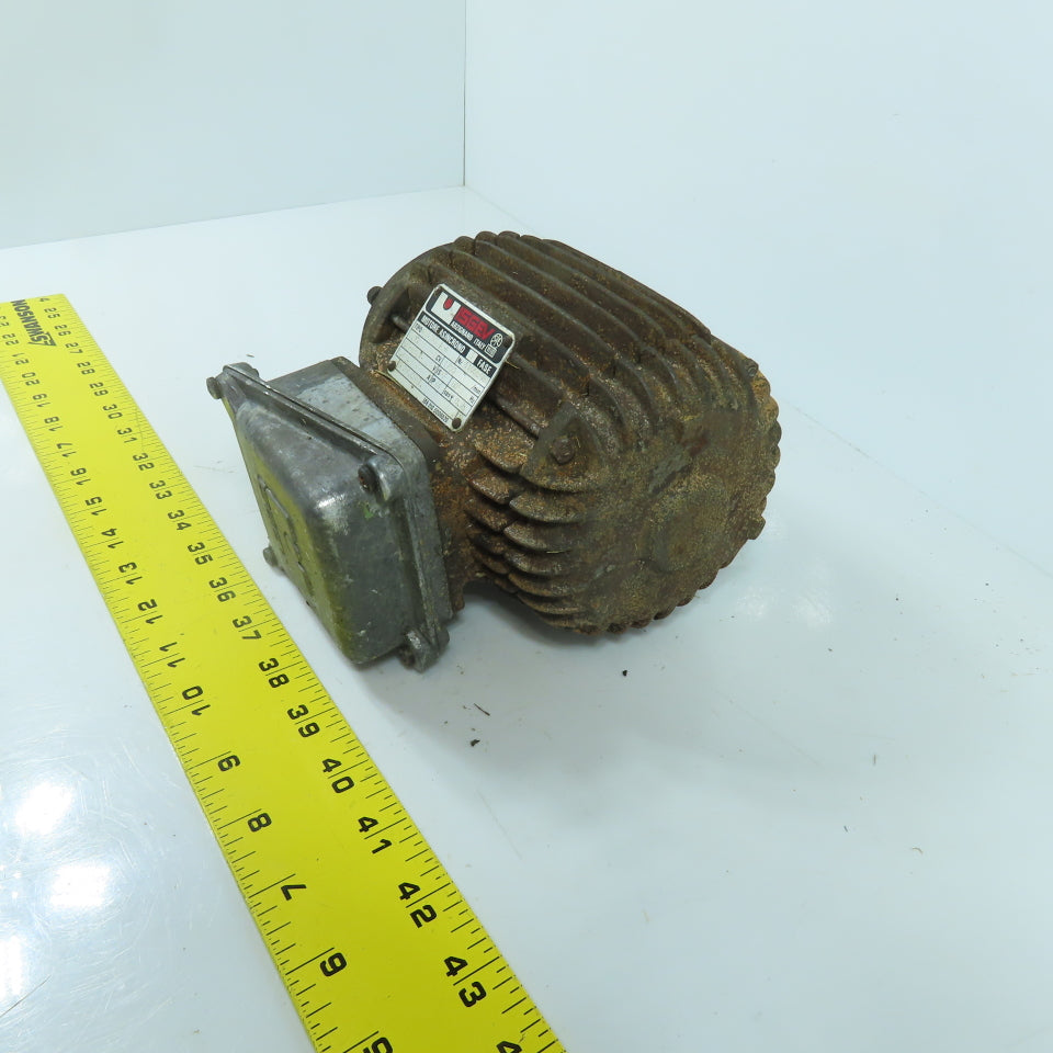 Isgev AES 63 A 4 0.17CV AC Electric Motor 1700RPM 440-480V 60HZ IP44 11mm Shaft