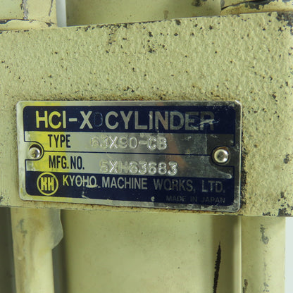Kyoho HCI-X 63X90-CB Double Acting Hydraulic Cylinder 63mm Bore 90mm Stroke