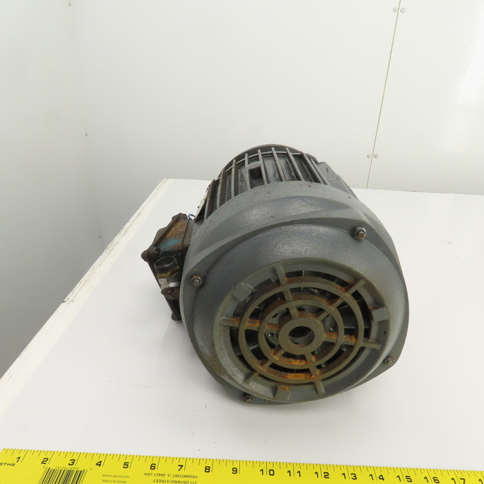 Isgev AS 112 M 4 4.8kW Asynchronous Motor 1720RPM 460V 3PH 8.6A 60HZ 24mm Shaft
