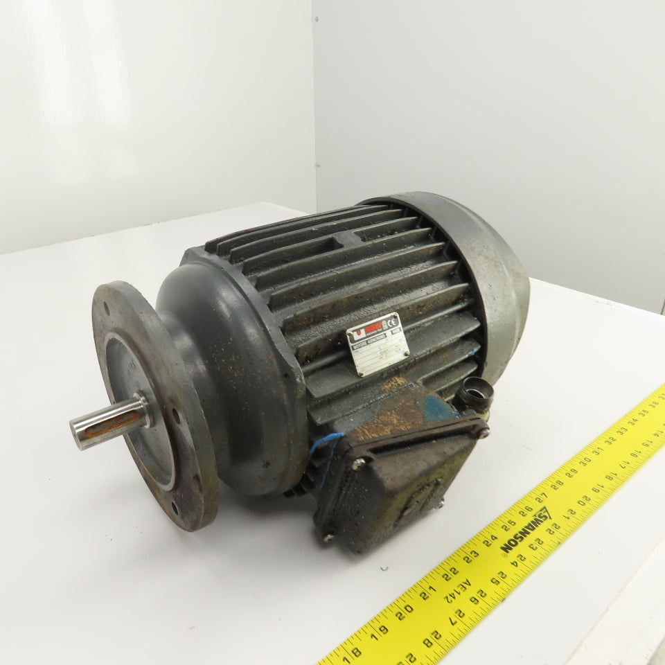 Isgev AS 112 M 4 4.8kW Asynchronous Motor 1720RPM 460V 3PH 8.6A 60HZ 24mm Shaft