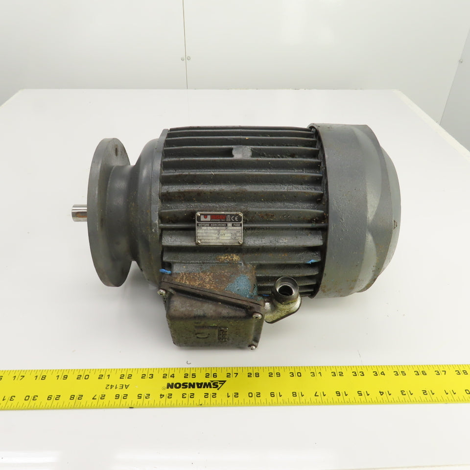 Isgev AS 112 M 4 4.8kW Asynchronous Motor 1720RPM 460V 3PH 8.6A 60HZ 24mm Shaft