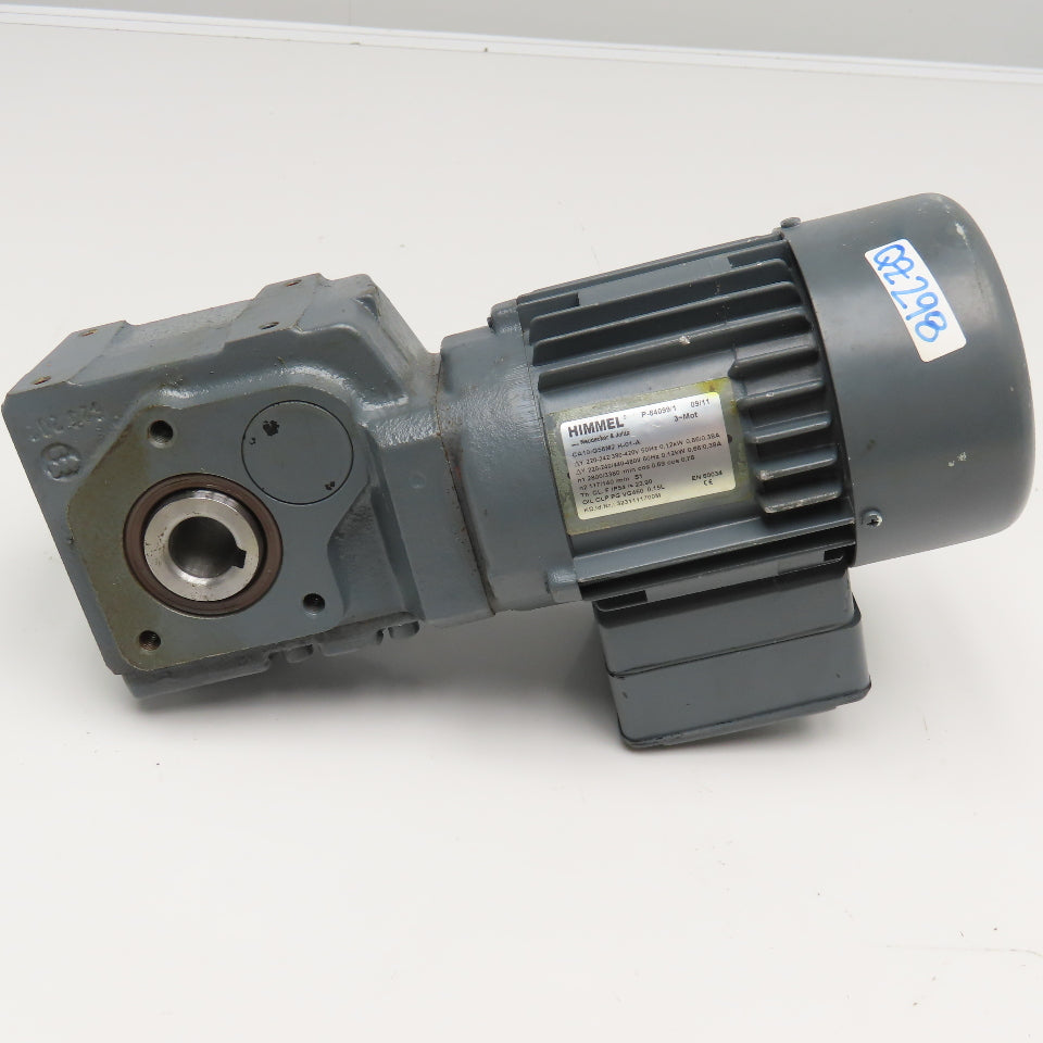 Himmel CA10-G56M2 23.90:1 Ratio 117/140RPM .12kW 220-480V 50/60Hz Gearmotor