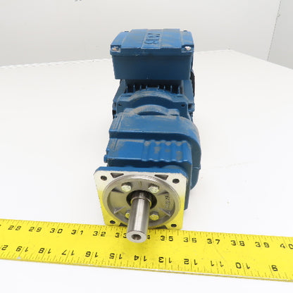 Sew Eurodrive RF07 DRS71S4 4.57:1 Ratio 302RPM Output Gear Motor 0.37kW 50Hz