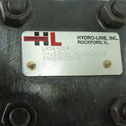 Hydro-Line LR5A-2X4-N-.63-2-N-L-L-1-1-X Double Action Pneumatic Cylinder 2" Bore