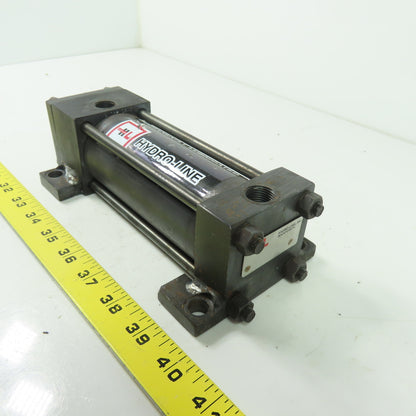 Hydro-Line LR5A-2X4-N-.63-2-N-L-L-1-1-X Double Action Pneumatic Cylinder 2" Bore