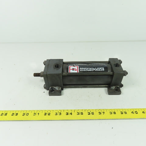 Hydro-Line LR5A-2X4-N-.63-2-N-L-L-1-1-X Double Action Pneumatic Cylinder 2" Bore