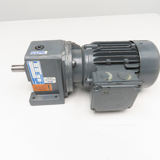 Stober C002N-0230-D71K4TF 277/480V 50/60Hz Gear Motor 0.25kW 3Ph