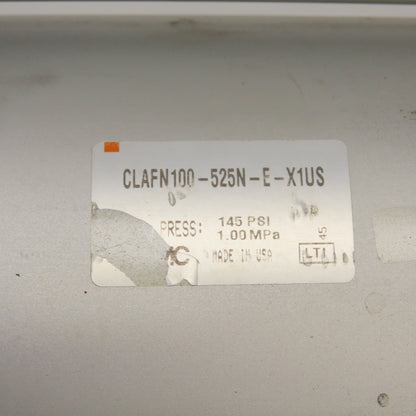 SMC CLAFN100-525N-E-X1US Double Action Pneumatic Cylinder 100mm Bore 525mmStroke