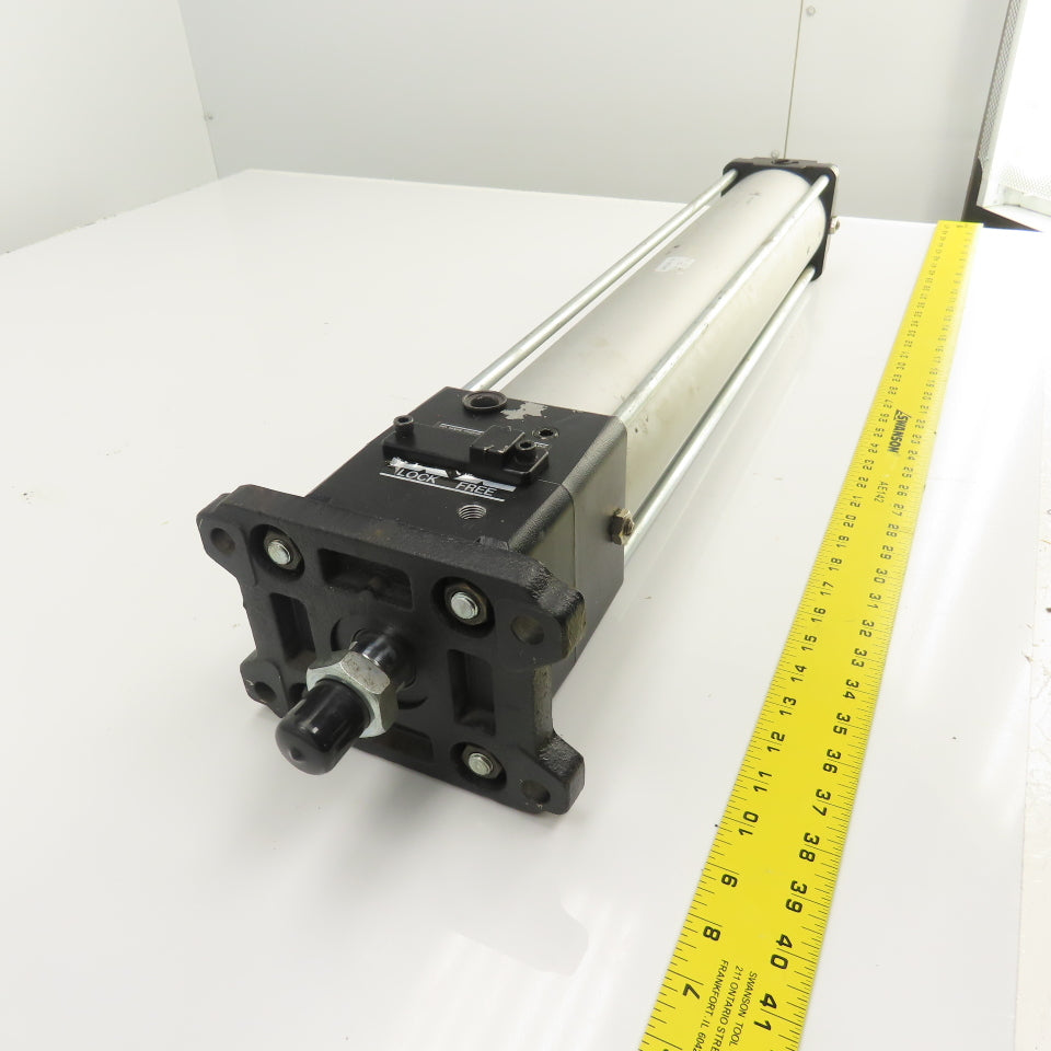 SMC CLAFN100-525N-E-X1US Double Action Pneumatic Cylinder 100mm Bore 525mmStroke