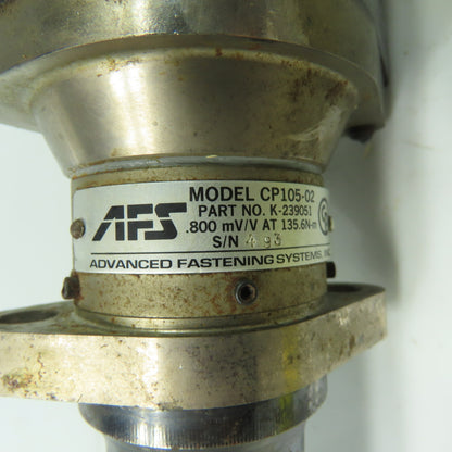 Advanced K-239051 CP105-02 Electric Nutrunner .800 MV/V 135.6N-m 1/2" Drive