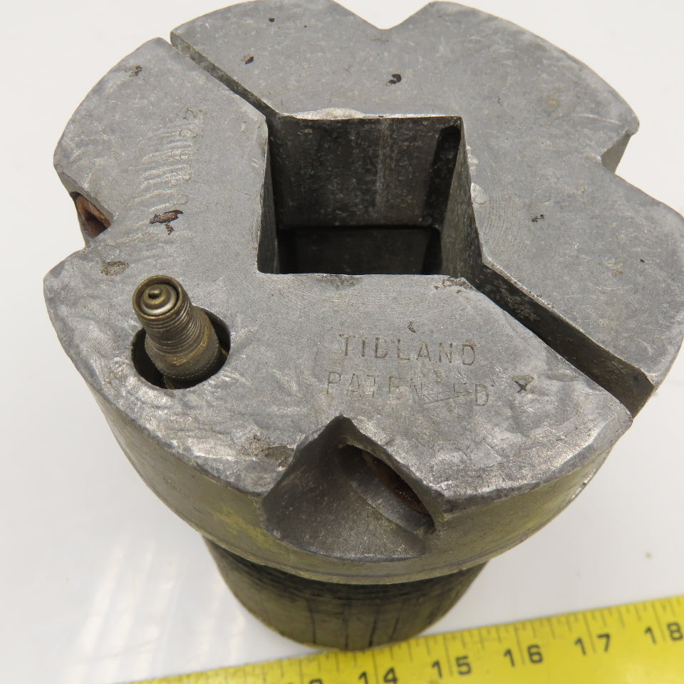 Tidland 26928 4" OD 1-1/4" Square Bore Air Chuck