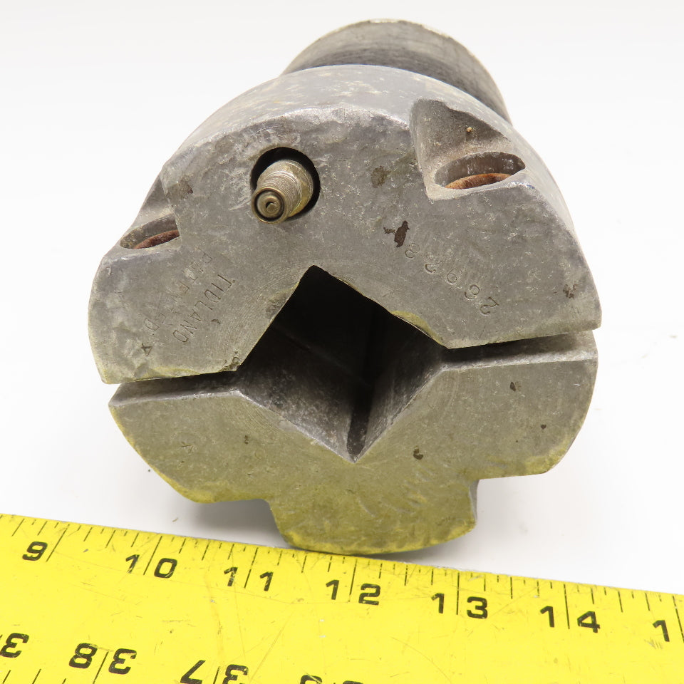 Tidland 26928 4" OD 1-1/4" Square Bore Air Chuck
