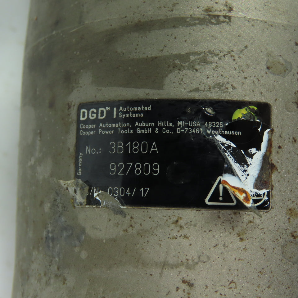 Gardner Denver 3B180A 927809 37A 927231 Cooper Electric Nutrunner Splined End