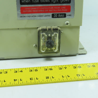 Calmount 1043VLM Calvault 10 kvar Capacitor 480V 6PH 60HZ