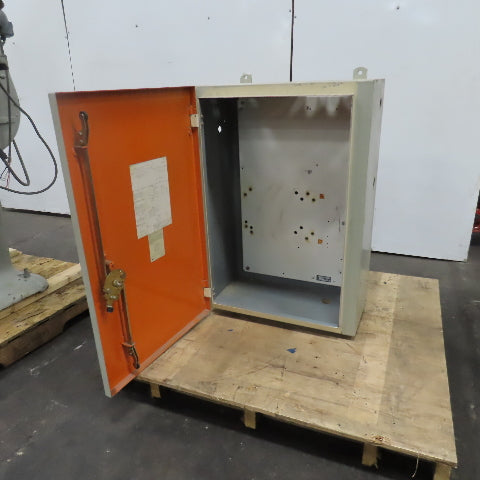 Allen Bradley 36" x 25" x 12" Steel Electrical Enclosure W/ Backplate