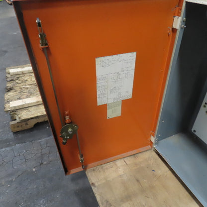 Allen Bradley 36" x 25" x 12" Steel Electrical Enclosure W/ Backplate
