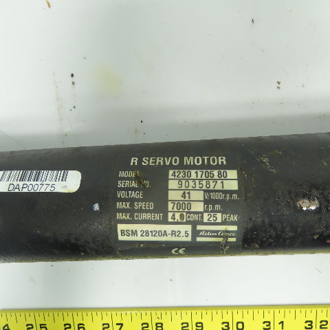 Atlas Copco 4230 1705 80 QMR62-46-R 3/4" Electric Nutrunner 7000RPM 41 V/1000rpm