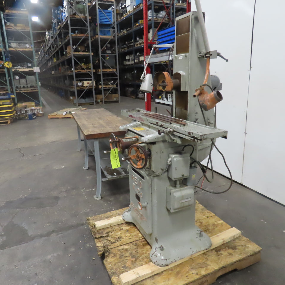 Reid Brothers No. 2-C Hand Feed Surface Grinder 26" x 6" Table 230/460V 3PH