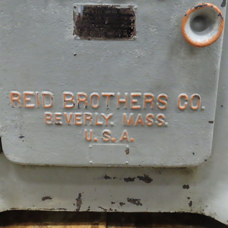 Reid Brothers No. 2-C Hand Feed Surface Grinder 26" x 6" Table 230/460V 3PH